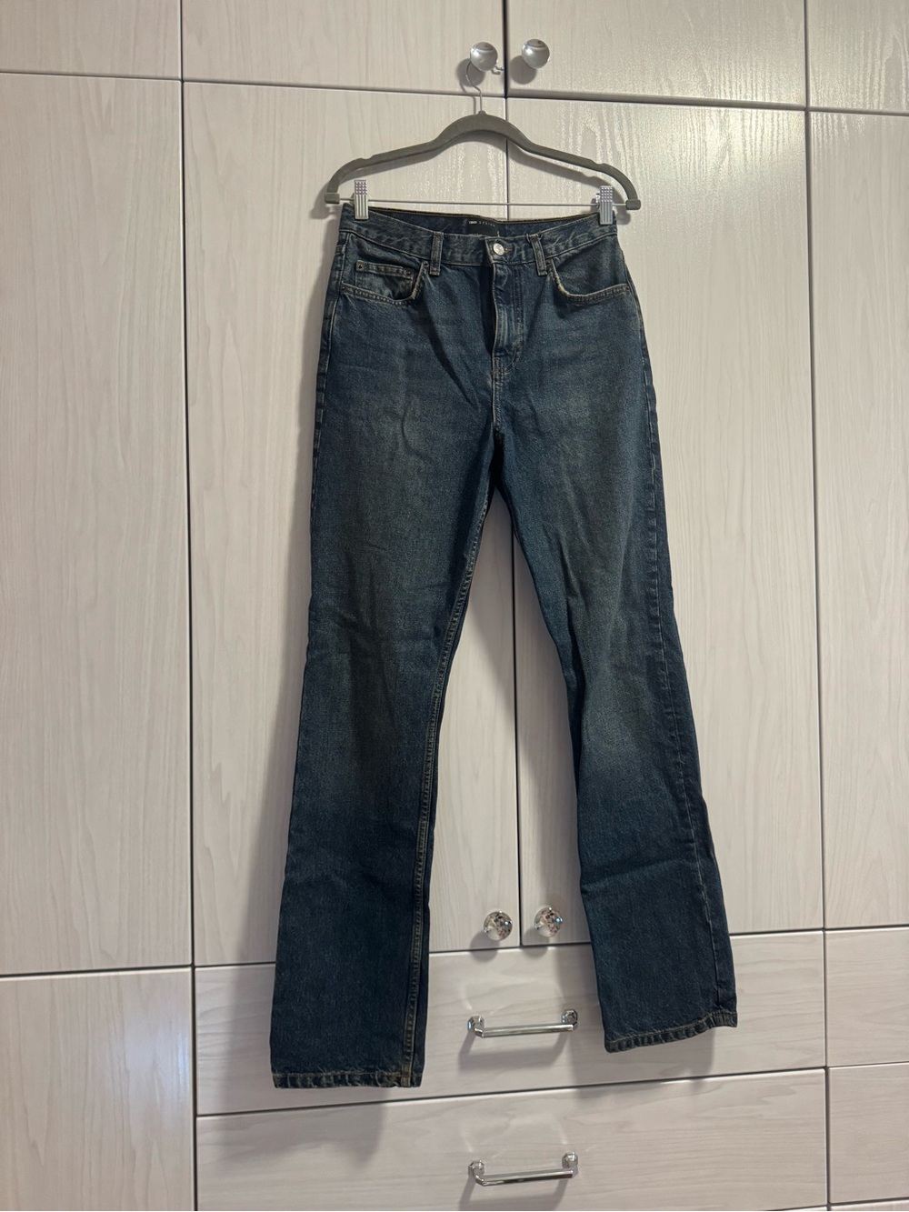 ASOS Dark Blue Straight Leg Women's Jeans